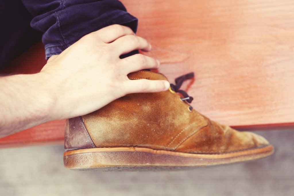 leather shoe
